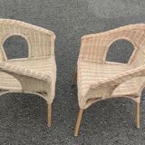 Paire de chaises pour enfants