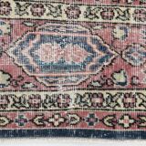 Navy Blue Vintage Runner Rug, 75x231Cm SK 6884