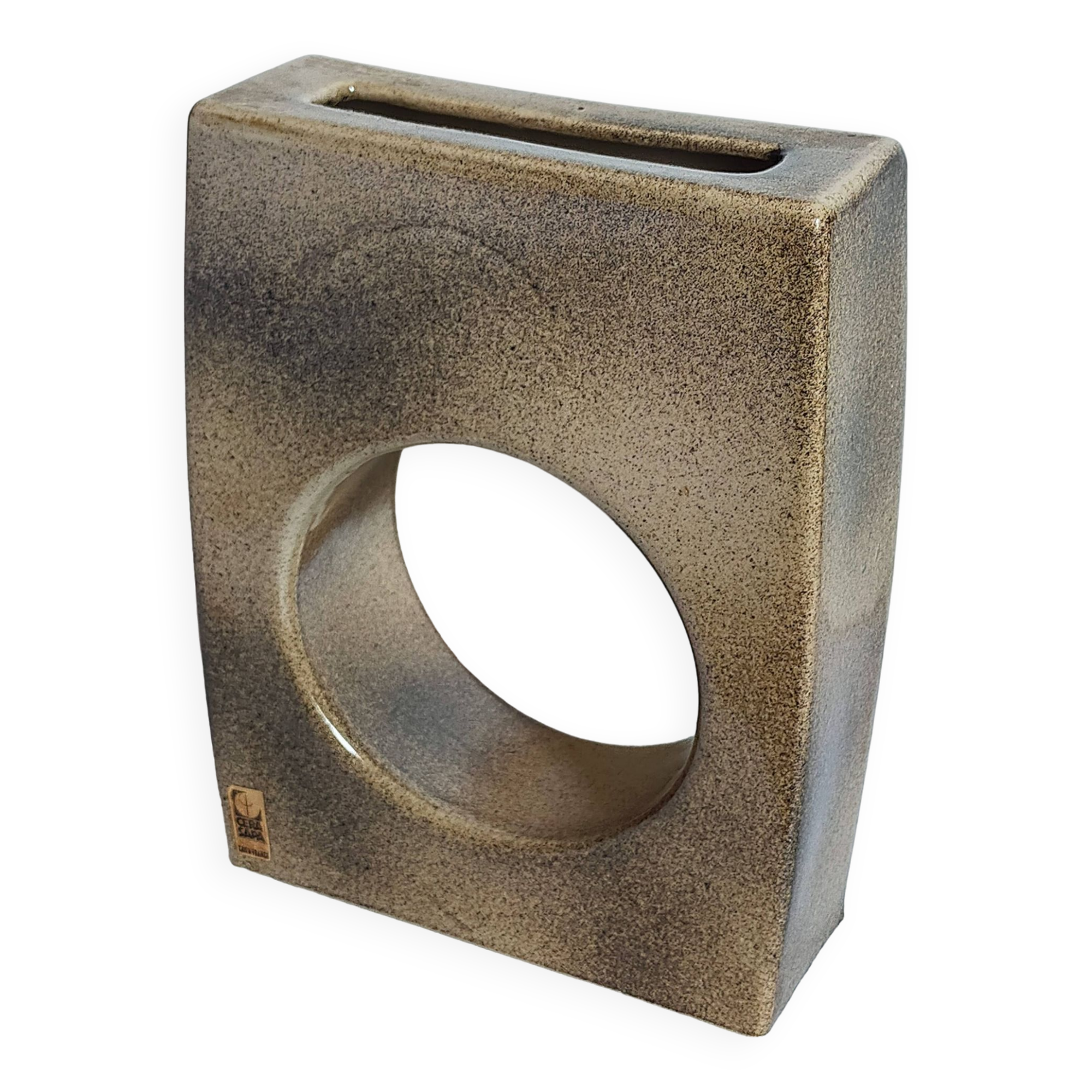 Vintage ceramic vase cera sapa, cayla france