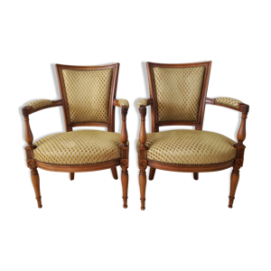 paire de fauteuils empire
