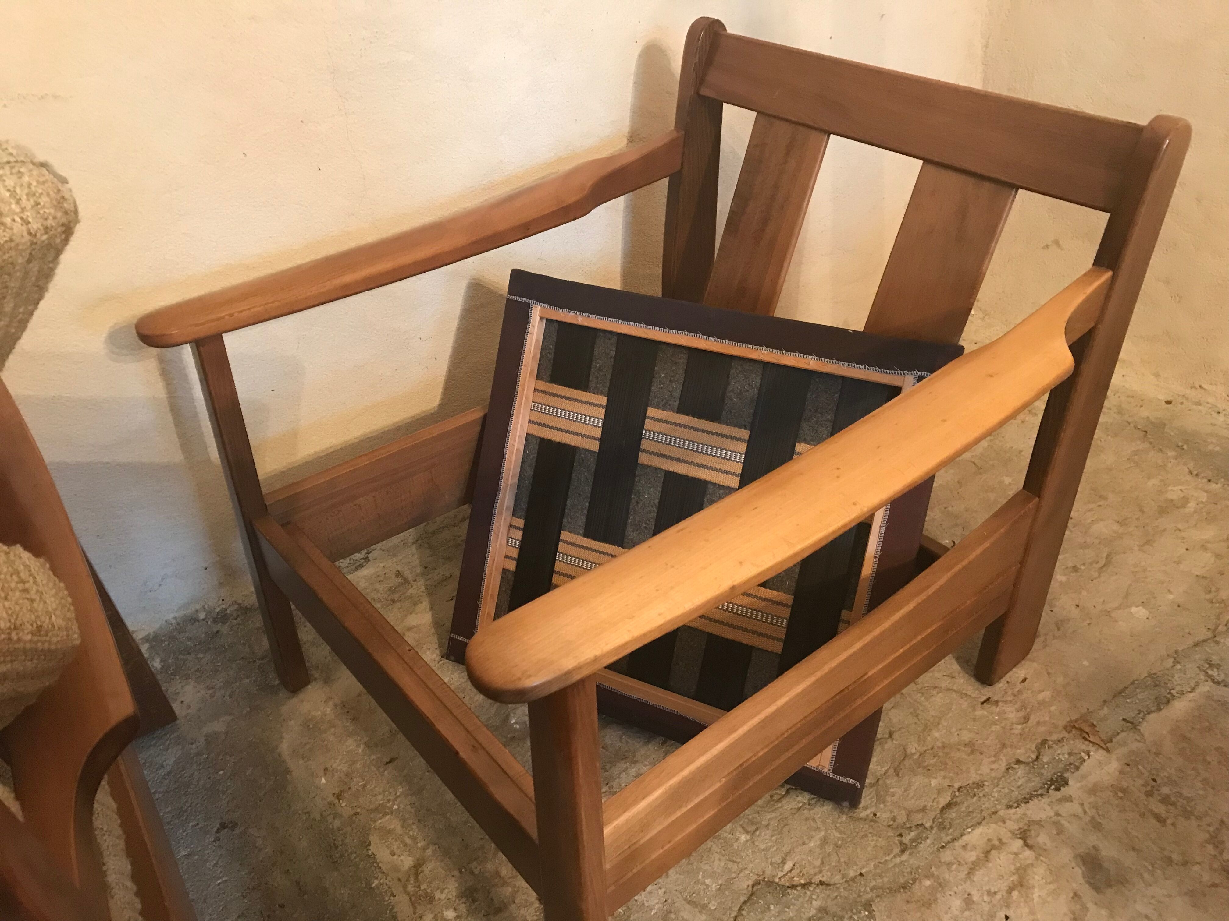 Vintage Scandinavian armchair 1960-1980's