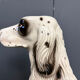Sculpture en terre cuite d'un Setter anglais, années 1970