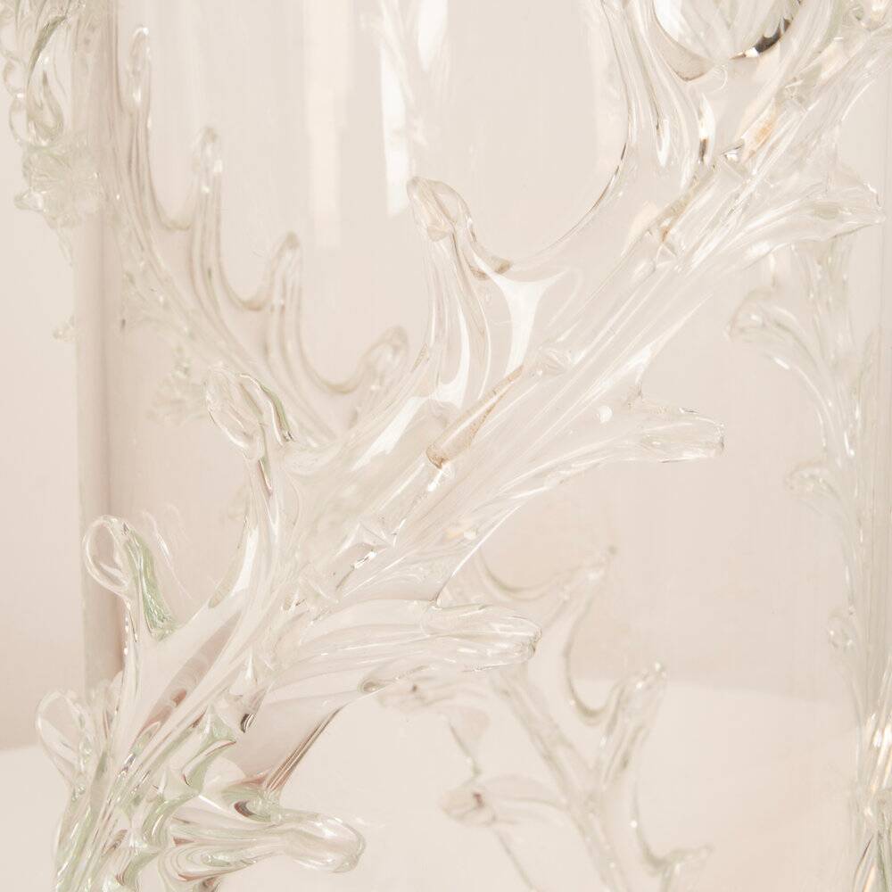 Rare monumental Piumato vase by Barovier & Toso, 1940s