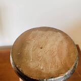 Glazed earthenware vase