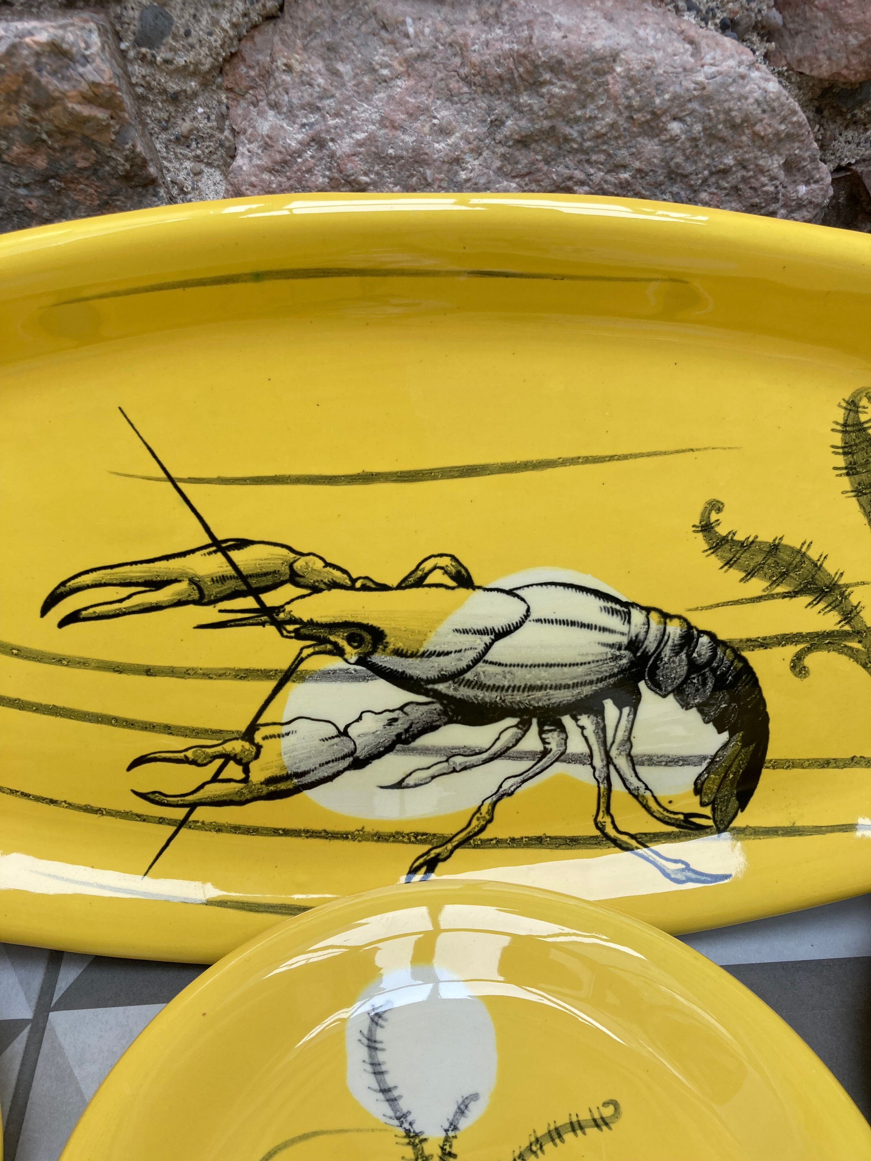 12-piece fish set from Manufacture Sainte Radegonde