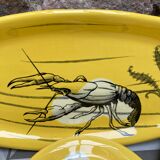 12-piece fish service Manufacture Sainte Radegonde