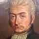 Ancient painting, portrait of a man of law, 19th century
