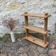 Vintage pine wall shelf