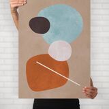 Abstract art prints. (50x70cm).