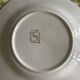 9 dessert plates and 1 barbotine dish from Sarreguemines