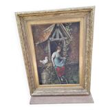 Tableau ancien fin 19eme