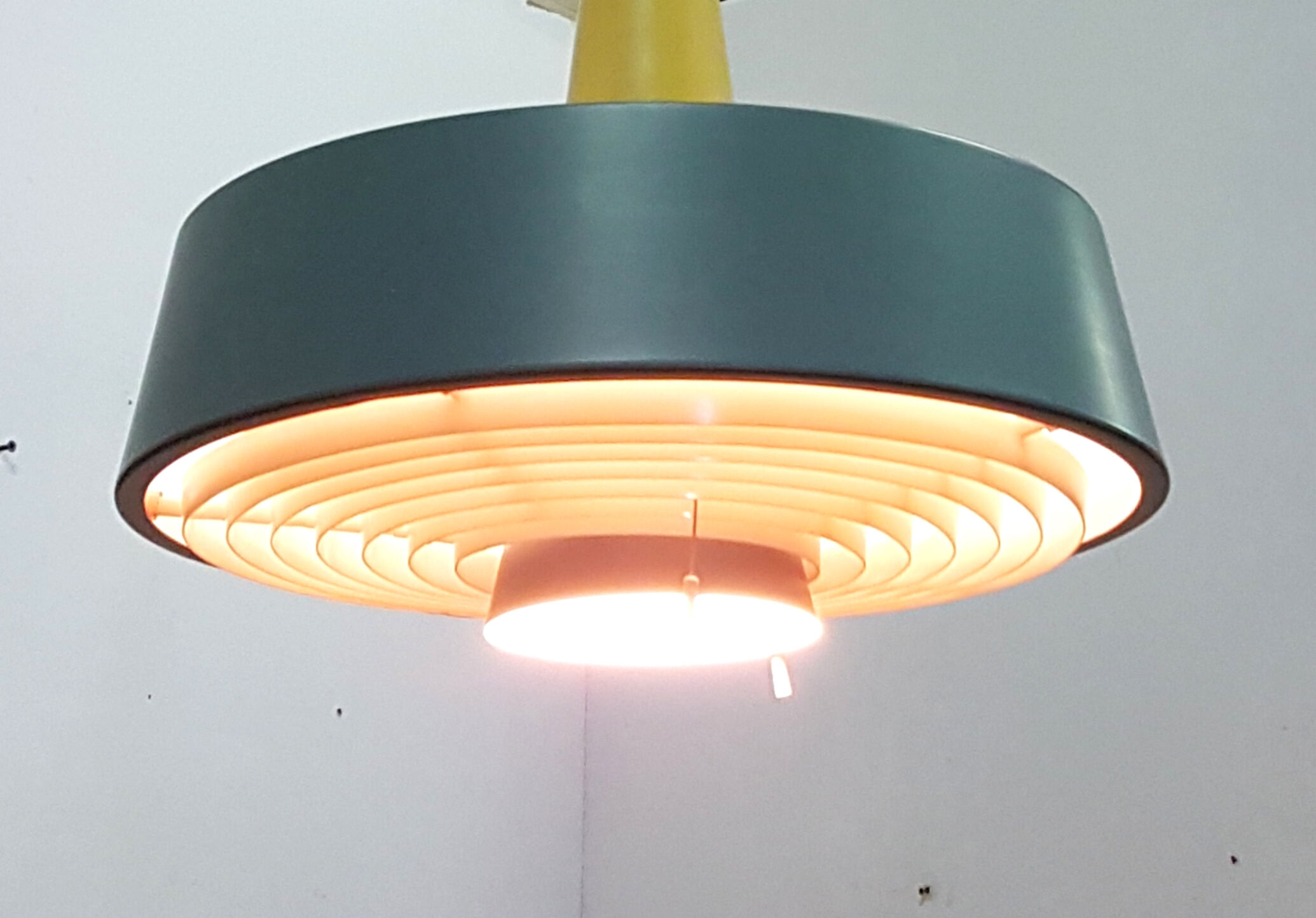 Philips NT 72E/100 mid century ceiling lamp