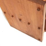 3x Very rare Modernist Brutalist armchair designed by architect Fritz Zeige