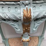Console demi lune style Louis XVI