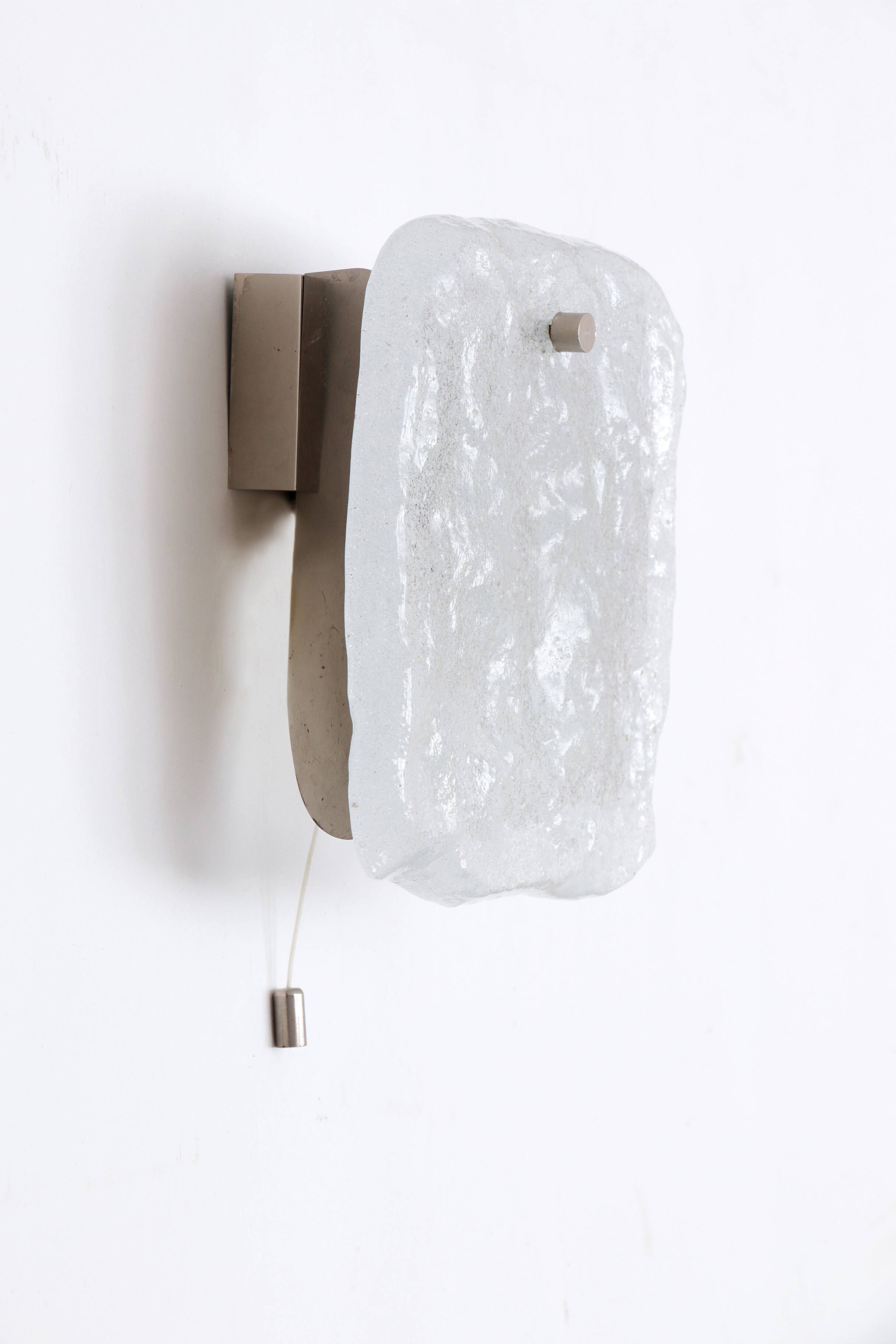 J.T Kalmar Franken Wall lamp Model Steen, 1970