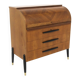 Secrétaire scandinave en teck, Bröderna Gustafssons, Suède, 1950