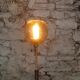 Lampadaire en teck du milieu du siècle