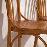 Antique bentwood coffee chairs (circa 1920). Set of 2, no. 4