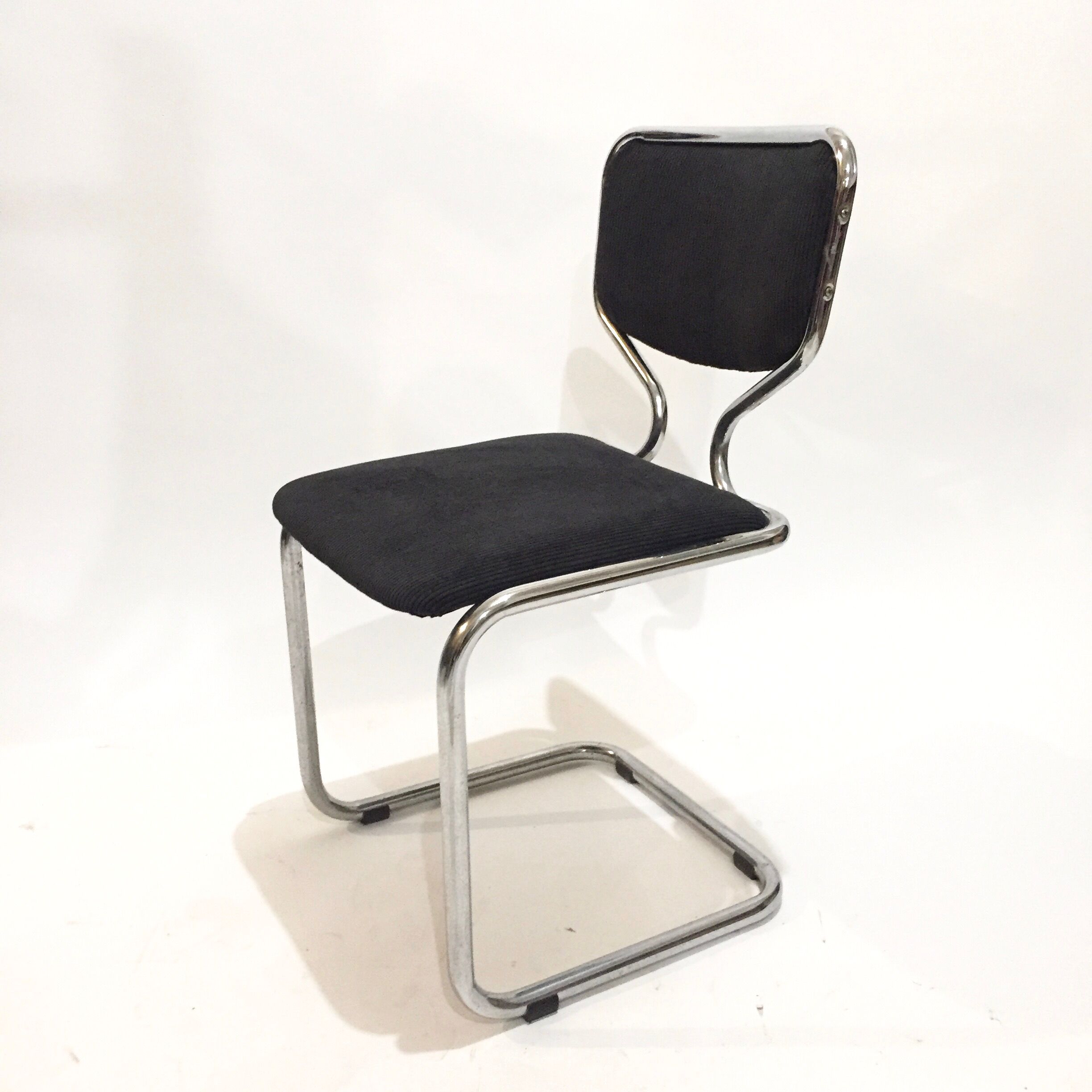 Pair of reupholstered 70s chairs