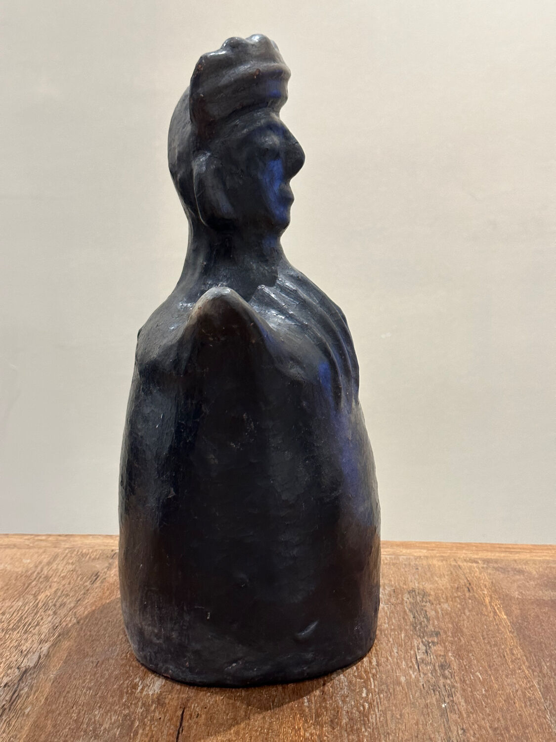 Handcrafted terracotta statuette