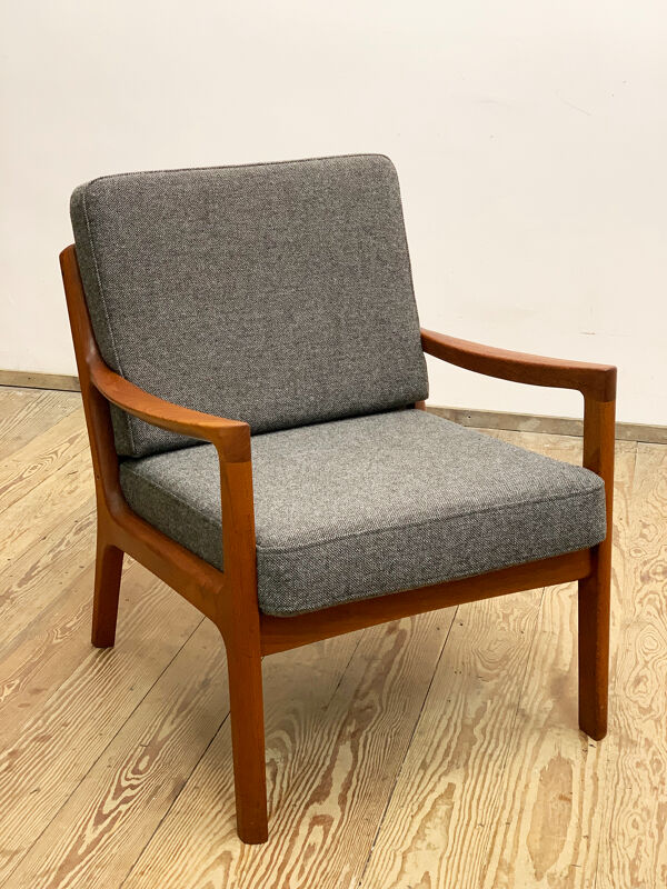 Fauteuil par Ole Wanscher pour France & Son, 1950