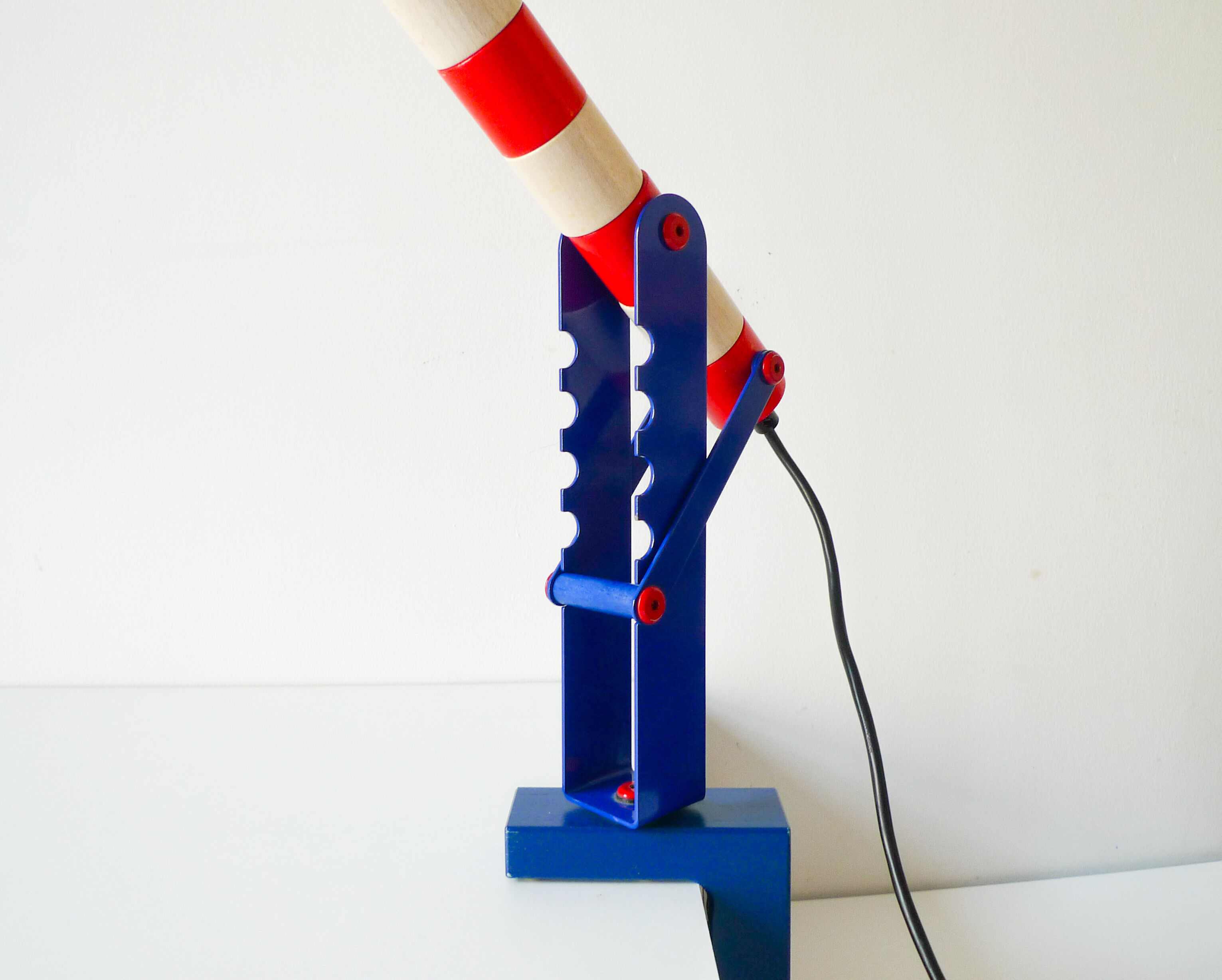Lampe de table postmodern Memphis « Haba » par Habermaaß 1980s
