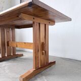 Mountain furniture table made of solid pine