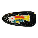 Grand plat à poisson faïencerie de Niderviller