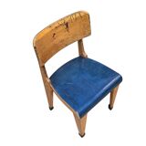 2 x kids chair 1950s, original design Zabo kids chair