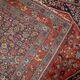 Handmade antique Persian Bidjar rug 4.5' x 5.6' (137cm x 170cm) 1900s - 1B740