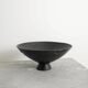 Pair of Black "Mikrokosmos" Cast Iron Urns by Olof Hult, 1920s