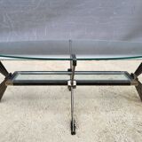 Art Deco oval coffee table 1940