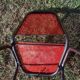 Chaise métal ajourées