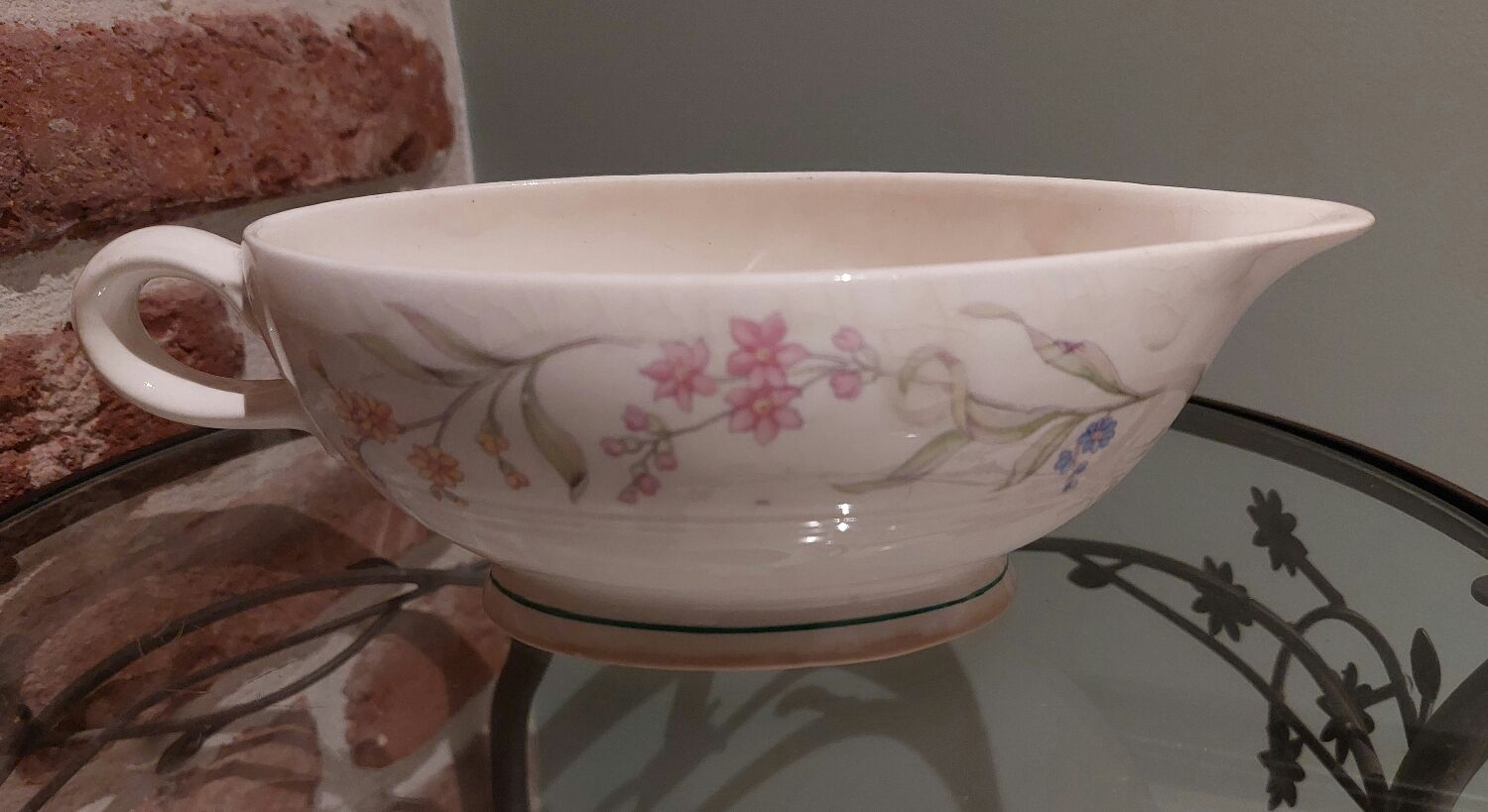 Claudia old gravy boat