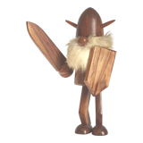 Danish Viking teak figure 60s
