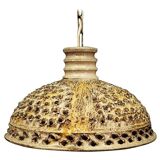 Ceramic chandelier, vintage style, 1960s, production: Denmark