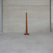 Lampadaire Art déco français chêne