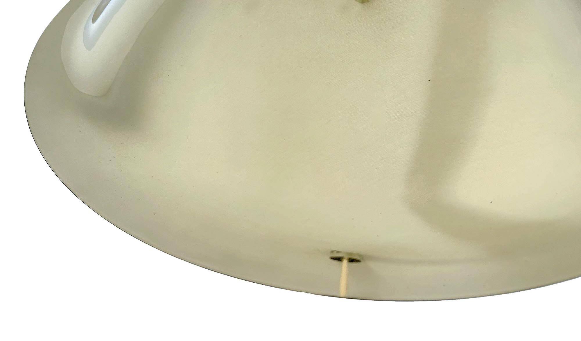 Large Scandinavian Pendant Light in Brass