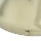 Large Scandinavian Pendant Light in Brass