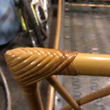 Vintage rattan bed