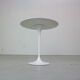 Eero Saarinen White Vintage Tulip Side Table for Knoll, 1960