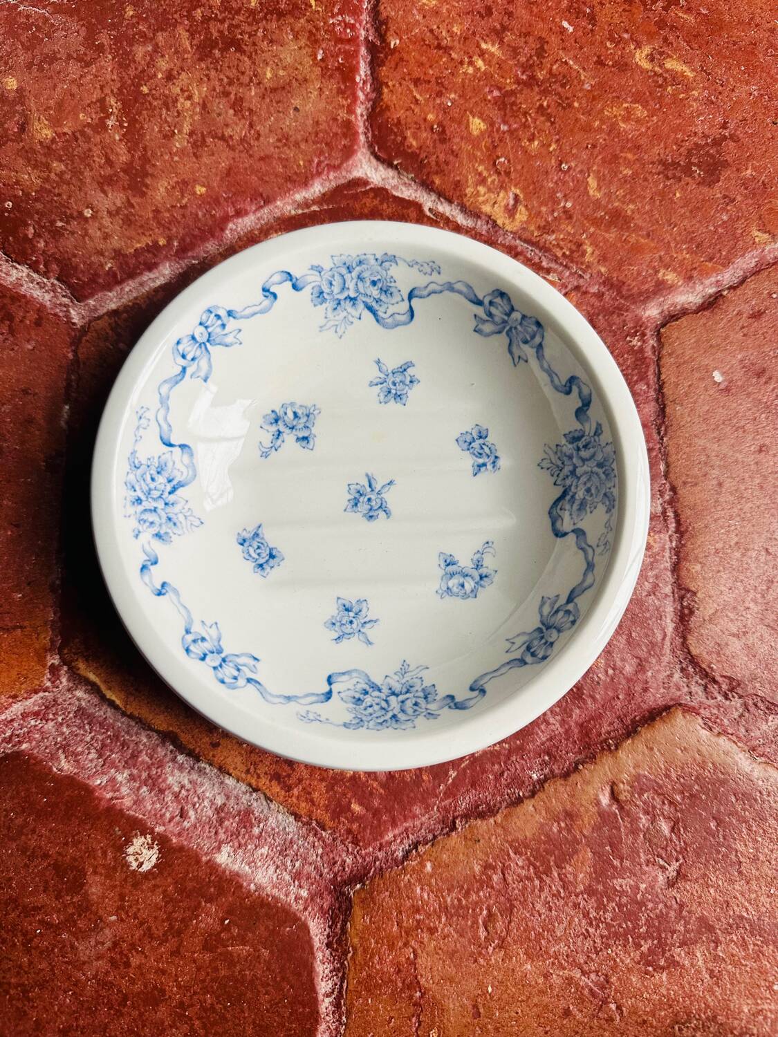 Laura Ashley Antique Soap Dish Pair