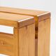 Paire de bancs Charlotte Perriand en pin Les Arcs 1970