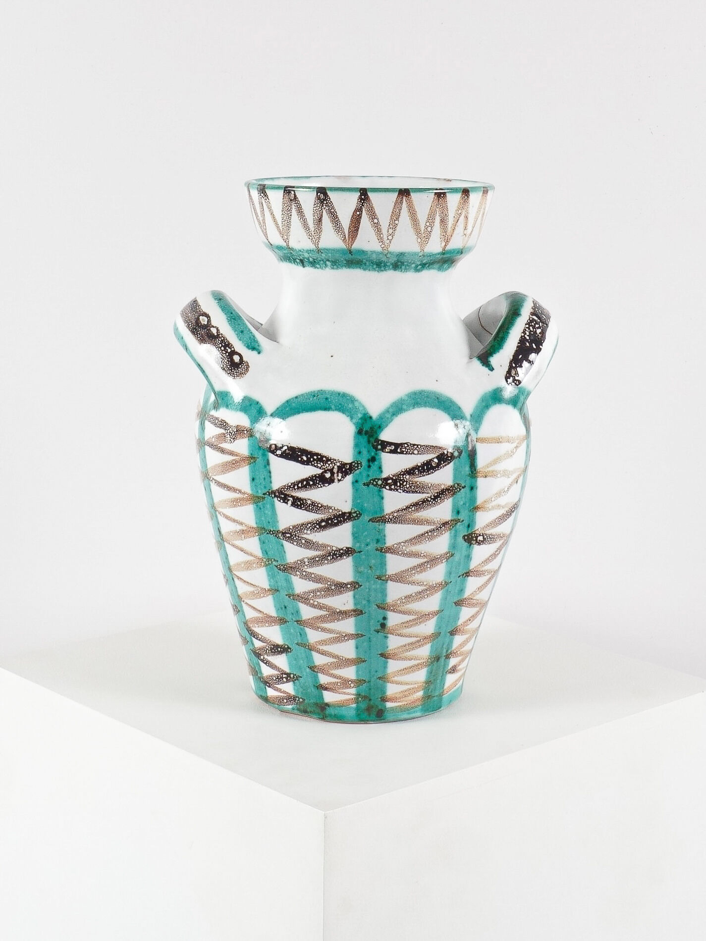 Vase en céramique par Robert Picault, France, vers 1960
