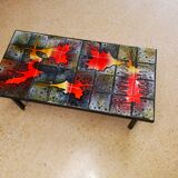 Table basse vintage années 70