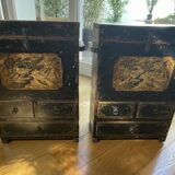 2 Chinese cabinets (a set of 2)