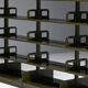 Modular freestanding shelving system, France, 1950s