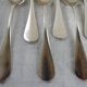 12 Silver-plated metal teaspoons 18 grs, Uniplat model