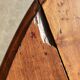 Table 6 pieds louis philippe noyer 2m25