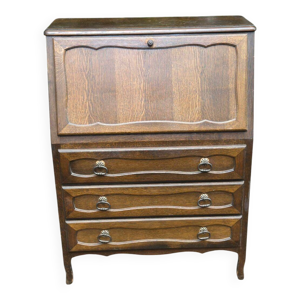 Secrétaire bureau à - abattant